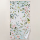 Door appelbloesem geïnspireerd strandlaken (Voorkant)