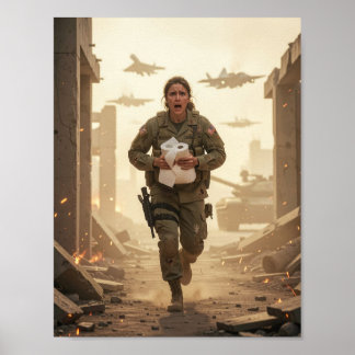Door As en Absurditeit Rent Ze Poster