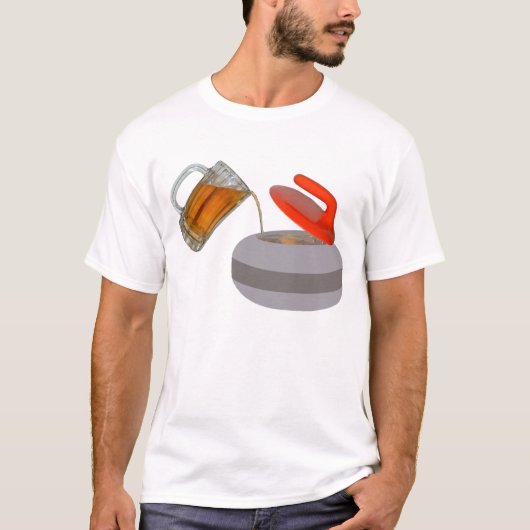 Door Beer gevoed T-shirt (Voorkant)