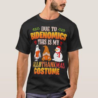Door BIDENOMICS Dit mijn Halloween Kostuum Hallot T-shirt