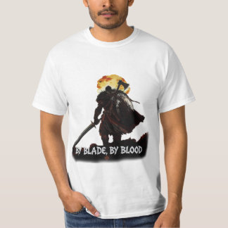 door blade, door bloed - viking veroveraar t-shirt