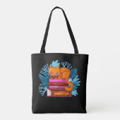 Door CAT goedgekeurde boeken Tote Bag (Achterkant)