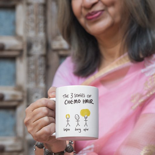 Door Chemo gaan Tweekleurige Koffiemok