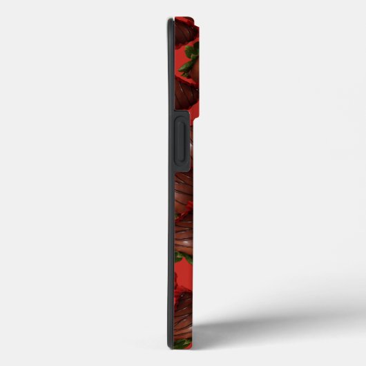 Door chocolade gedekte aardbeien Case-Mate iPhone case (Achterkant / Rechts)