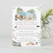 Door County Bachelorette Weekend Itinerary  Kaart (Staand voorkant)