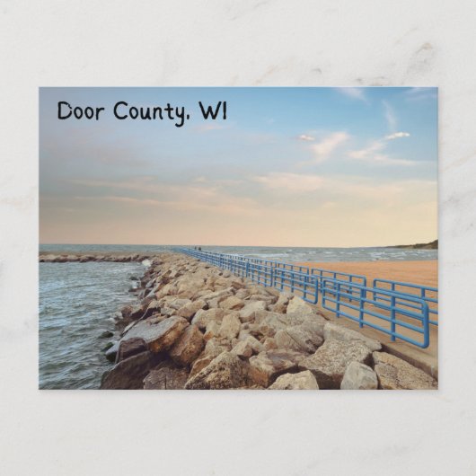 Door County WI Briefkaart (Voorkant)