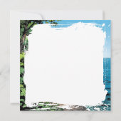 Door County, Wisconsin Illustration and Poem (Achterkant)