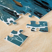 Door County, Wisconsin Illustration and Poem Legpuzzel (Zijkant)