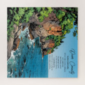 Door County, Wisconsin Illustration and Poem Legpuzzel (Horizontaal)