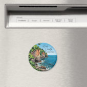 Door County, Wisconsin Illustration Lake Michigan Magneet (Insitu (Vaatwasser))