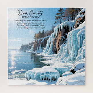 Door County Wisconsin Winter Gedicht Legpuzzel