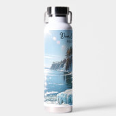 Door County  Wisconsin Winter  Waterfles (Voorkant)