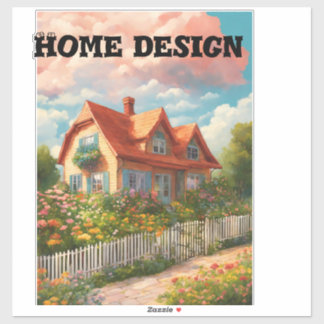 door Custom-Cut Vinyl Sticker Maat: Extra-Large de