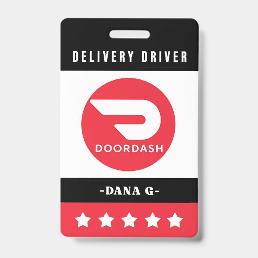 Door Dash-badge Badge (Voorzijde)