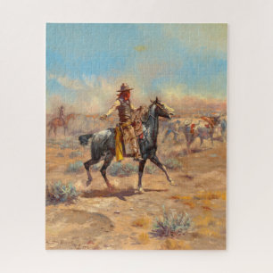 Door de Alkali van Charles Marion Russell Legpuzzel