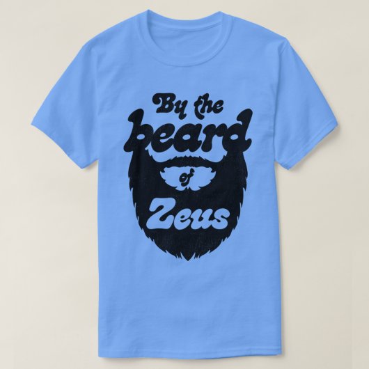 door de baard Zeus T-shirt (Design voorkant)