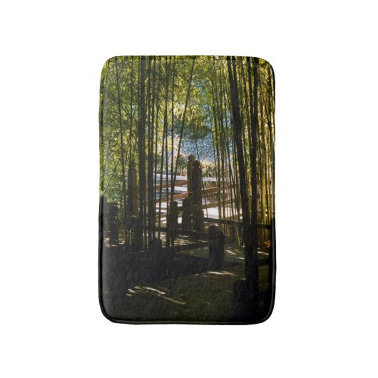 Door de Bamboo Badmat (Voorkant Verticaal)