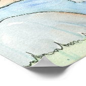 Door de Banken van Silver Stream Fairy Bunny Poste Poster (Hoek)