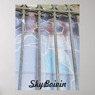 door de bars Druk, het Papier van de Waarde van he Poster