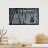 Door de Berlijnse muur 5 Poster (Keuken)