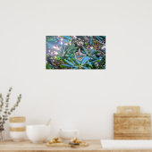 Door de bladeren poster (Keuken)