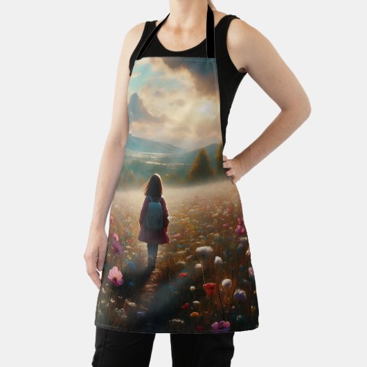 Door de bloesems - Avontuurlijk Pad Schort (Insitu)