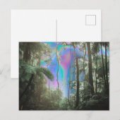 Door de bomen briefkaart (Voorkant / Achterkant)