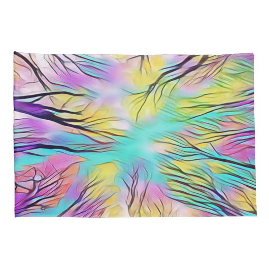 Door de bomen kussensloop (Achterkant-Rechts)