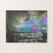 Door de bomen legpuzzel (Horizontaal)