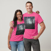 Door de bomen Nightwalker in Ghostwood Romant T-shirt (Unisex)