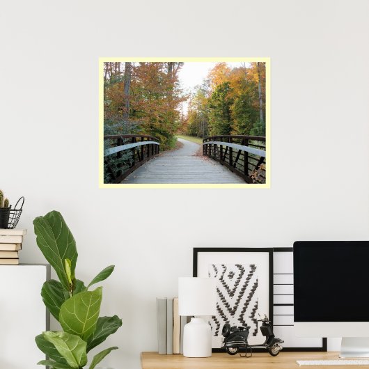 Door de Bossen Poster (Thuiskantoor)