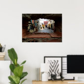 Door de bouw poster (Thuiskantoor)