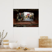 Door de bouw poster (Keuken)