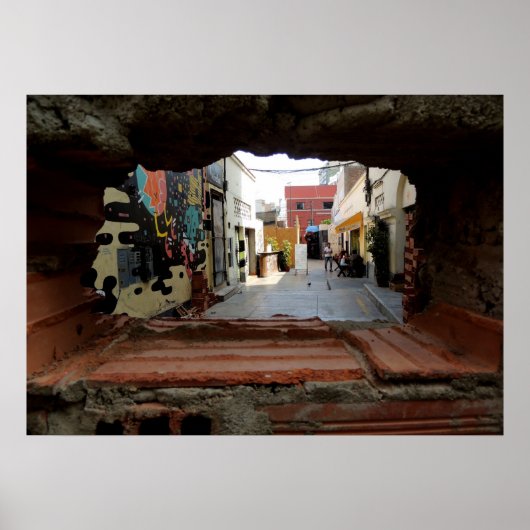 Door de bouw poster (Voorkant)