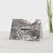 Door de Bustling City... Bedankkaart (Voorkant)