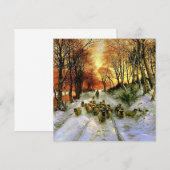 Door de Calm en Frosty Air, mooie kunst (Voorkant / Achterkant)