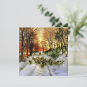 Door de Calm en Frosty Air, mooie kunst (Staand voorkant)