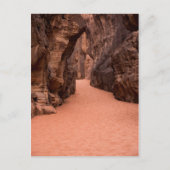 Door de Canyon Briefkaart (Voorkant)