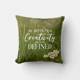 Door de Creativiteit van de Definitie kan niet wor Kussen