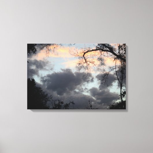 Door de Druk van het Canvas van Bomen Afdruk (Voorkant)