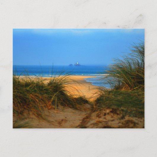 Door de Dunes Briefkaart (Voorkant)