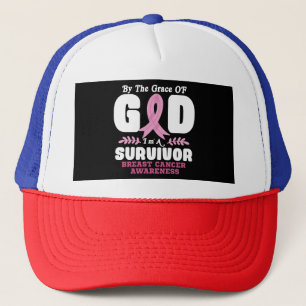 Door de genade Gods ben ik een overlevende borstka Trucker Pet