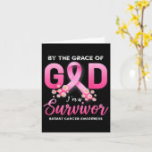 Door de genade van God ben ik een overlevende van  Kaart (Gele Bloem)