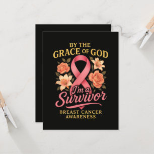 Door de genade van God overlevende van borstkanker Kaart