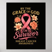 Door de genade van God overlevende van borstkanker Poster (Voorkant)