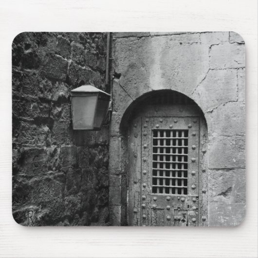 Door de gevangenis van Newgate Muismat (Voorkant)