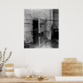 Door de gevangenis van Newgate Poster (Keuken)