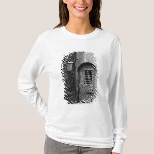 Door de gevangenis van Newgate T-shirt (Voorkant)