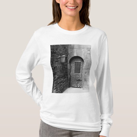 Door de gevangenis van Newgate T-shirt (Voorkant)