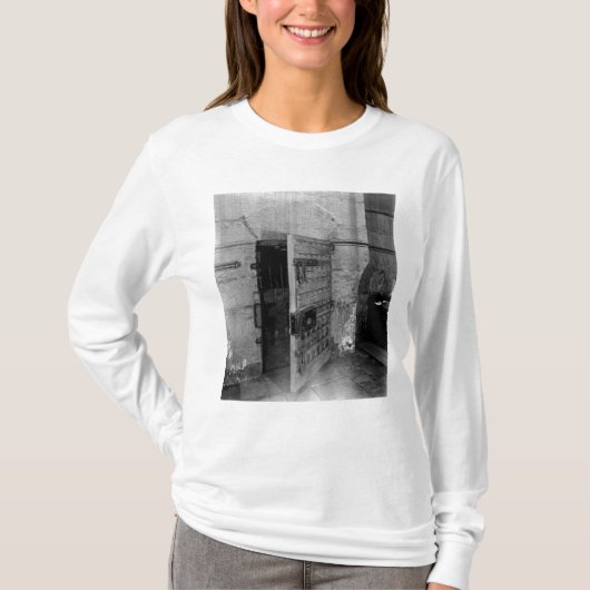 Door de gevangenis van Newgate T-shirt (Voorkant)